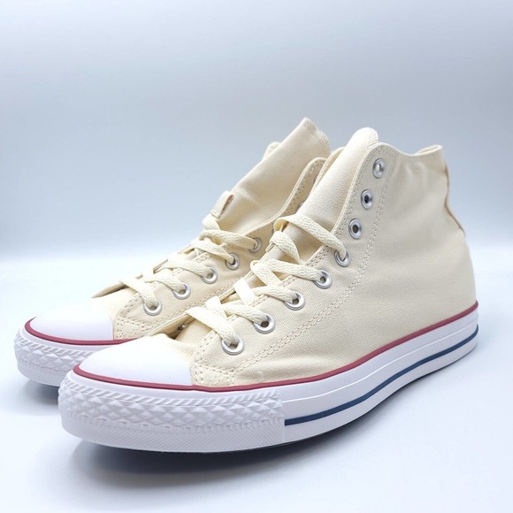 Converse Shoes - Converse All Star HI Sneaker Shoe Womens Size 11 Mens 9 M9162 Beige White